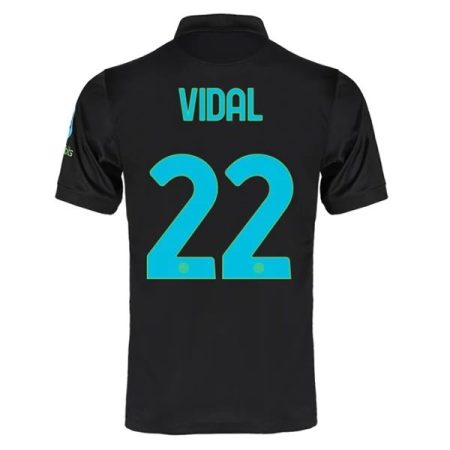 Camisolas de Futebol Inter Milan Arturo Vidal 22 3ª 2021 2022